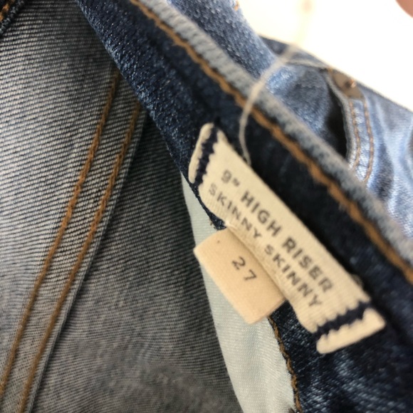 Madewell || 9” High Riser Skinny Skinny 27 - Picture 5 of 7